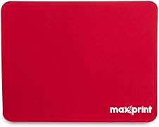 R,99 Maxprint Base para Mouse Mini – Vermelha – Revestimento em Tecido – Base Antiderrapante – Id R,99 Maxprint Base para Mouse Mini – Vermelha – Revestimento em Tecido – Base Antiderrapante – Id