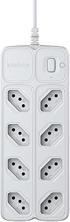 Protetor Eletrônico Intelbras com 8 Tomadas EPE 2008 Branco