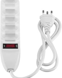 Protetor Eletrônico com 5 tomadas EPE 1005+ Branco Intelbras Protetor Eletrônico com 5 tomadas EPE 1005+ Branco Intelbras