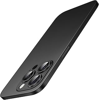 JETech Capa Ultra Slim para iPhone 15 Pro Max 6,7 Polegadas, Lente da Câmara, Case Rígida PP com Capinha de Acabamento Maa JETech Capa Ultra Slim para iPhone 15 Pro Max 6,7 Polegadas, Lente da Câmara, Case Rígida PP com Capinha de Acabamento Maa