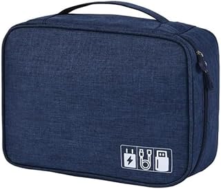 Estojo Organizador de Acessórios Eletrônicos com Divisórias Bolsa para Cabos e Carregadores Bolsa para Acessórios de Noteb Estojo Organizador de Acessórios Eletrônicos com Divisórias Bolsa para Cabos e Carregadores Bolsa para Acessórios de Noteb
