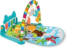 R9,90  Tapete de Atividades Para Bebê Piano Funny Dino Maxi BabyTapete de Atividades Para Bebê Pi