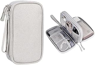 Bolsa Organizadora para acessórios eletrônicos Portátil e Impermeável – Organizador para Cabos e Acessórios, eletrônicos Bolsa Organizadora para acessórios eletrônicos Portátil e Impermeável – Organizador para Cabos e Acessórios, eletrônicos