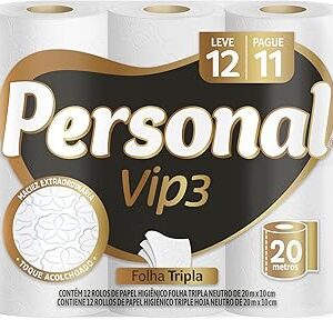 Personal Papel Higiênico Vip Folha Tripla Personal Papel Higiênico Vip Folha Tripla
