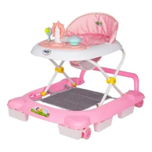 Andador Infantil Musical Para Beb Maxi Baby La Bamba Cor Rosa Andador Infantil Musical Para Beb Maxi Baby La Bamba Cor Rosa