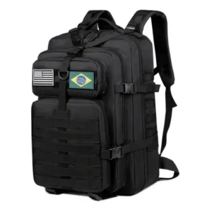 Mochila Tática Impermeável Militar Reforçada Grande 50litros Mochila Tática Impermeável Militar Reforçada Grande 50litros