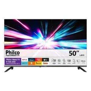 Smart Tv Philco 50 P50vik 4k Uhd Led Roku Dolby Audio Wi-fi Hdr10 110/220v Smart Tv Philco 50 P50vik 4k Uhd Led Roku Dolby Audio Wi-fi Hdr10 110/220v