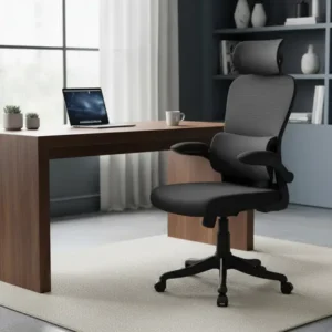 Cadeira Escritório Ergonômica Genebra B500 Luvinco Cor Preto Com Suporte Lombar Estofado Mesh Malha Cadeira Escritório Ergonômica Genebra B500 Luvinco Cor Preto Com Suporte Lombar Estofado Mesh Malha
