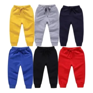 Kit 5 Calça Moletom Infantil Grosso Peluciado Creche Frio Kit 5 Calça Moletom Infantil Grosso Peluciado Creche Frio