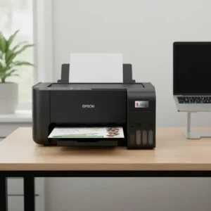 Impressora Multifuncional Cor Epson Ecotank L3250 Preto 127/220v