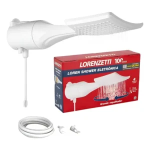 Chuveiro Ducha Lorenzetti Loren Shower Eletrônico Branco 6800w 220v 6.8 Kw Chuveiro Ducha Lorenzetti Loren Shower Eletrônico Branco 6800w 220v 6.8 Kw