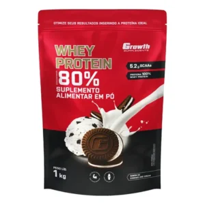 Whey Protein Concentrado 1kg Growth Supplements – Cookies And Cream