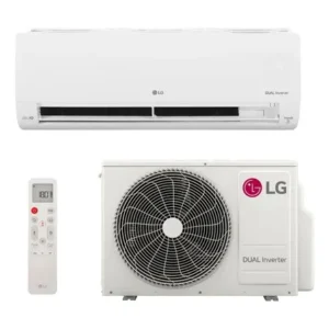 Ar Split Hi Wall Inv LG Dual Voice 9k Btus Frio 127v Mono Branco 110v
