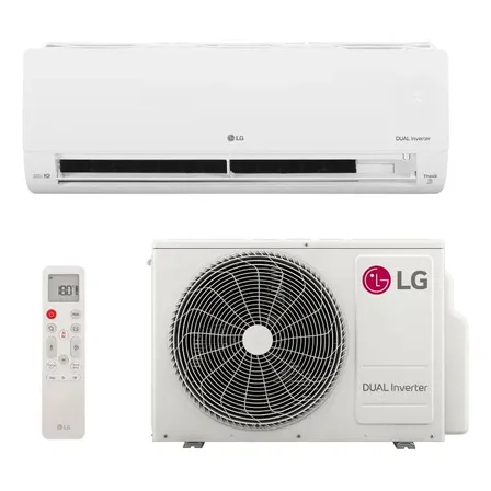 Ar Split Hi Wall Inv LG Dual Voice 9k Btus Frio 127v Mono Branco 110v Ar Split Hi Wall Inv LG Dual Voice 9k Btus Frio 127v Mono Branco 110v