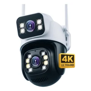 Câmera Segurança Ip Externa Wifi A28 App Icsee À Prova Dágua Ip66 Dome Lente Dupla Lentes 2 Em 1 Vig Câmera Segurança Ip Externa Wifi A28 App Icsee À Prova Dágua Ip66 Dome Lente Dupla Lentes 2 Em 1 Vig