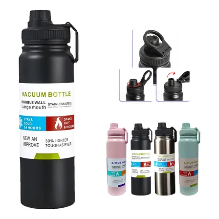 800mlgarrafa Trmica gua Squeeze Inox Academiaquente E Frio 800mlgarrafa Trmica gua Squeeze Inox Academiaquente E Frio