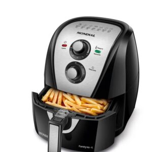 Air Fryer Mondial 4L AFN-40-BI – Preta/Inox